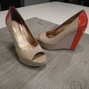 Open Toe Wedge Shoe